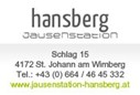 Jausenstation Hansberg