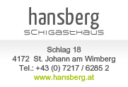 Schigasthaus Hansberg